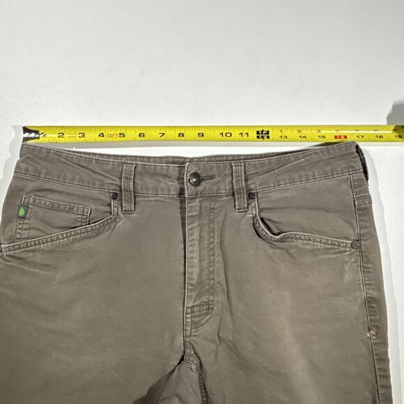 Stio Rivet Canvas Utility Pant Mens 33x32 Double Knee Organic Cotton - Picture 10 of 11